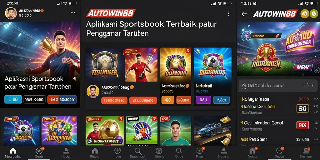 Tampilan gameplay seru dalam aplikasi AUTOWIN88 untuk pengalaman sportsbook.