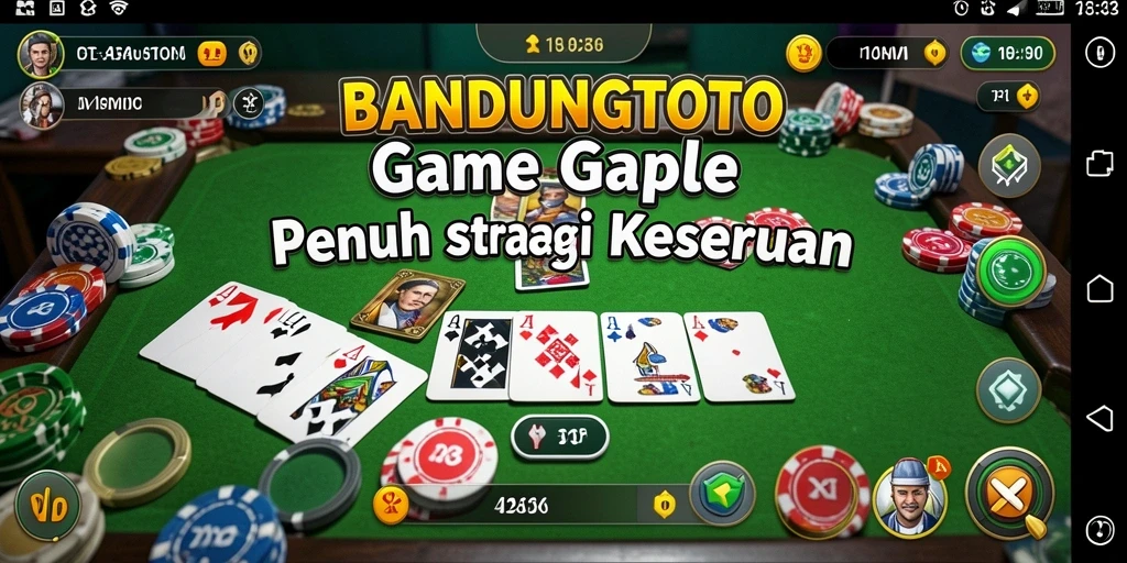 Gameplay seru dan interaktif dalam <strong>BANDUNGTOTO</strong> saat bermain Gaple.