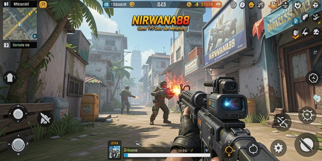 Gameplay seru di NIRWANA88 dengan pertempuran yang intens.