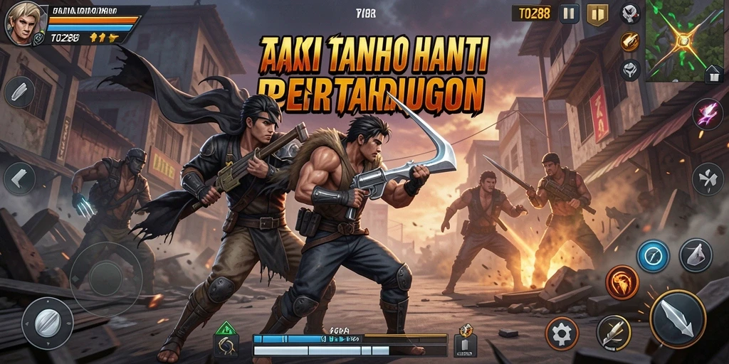 Tampilan gameplay TO288 yang menegangkan dan dinamis.